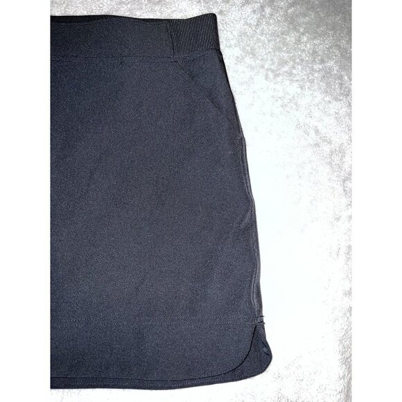 32 DEGREES Cool Black Elastic Waist Pockets Golf Tennis Skort Skirt - Picture 3 of 8
